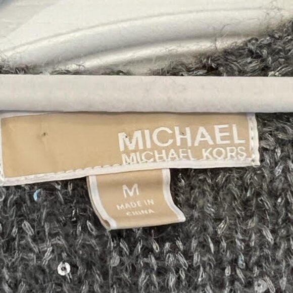Michael Kors Mohair Sequined Cardigan - Picture 12 of 13